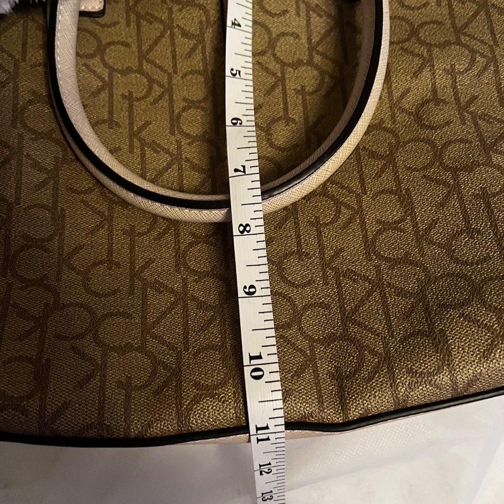 Calvin’s Klein Monogram Satchel - Picture 12 of 13